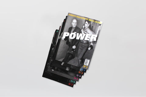 The complete set of Fashion Magazine by Bruce Gilden