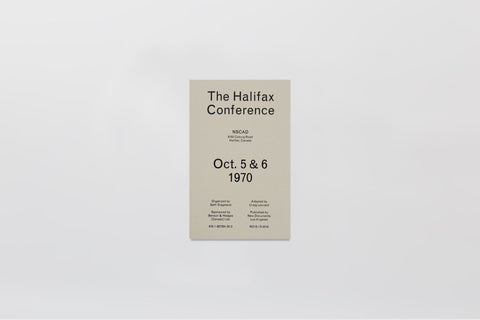 The Halifax Conference