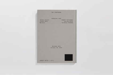 The Lighthouse Screenplay Book