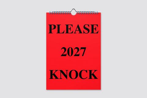 Please Knock Calendar 2027